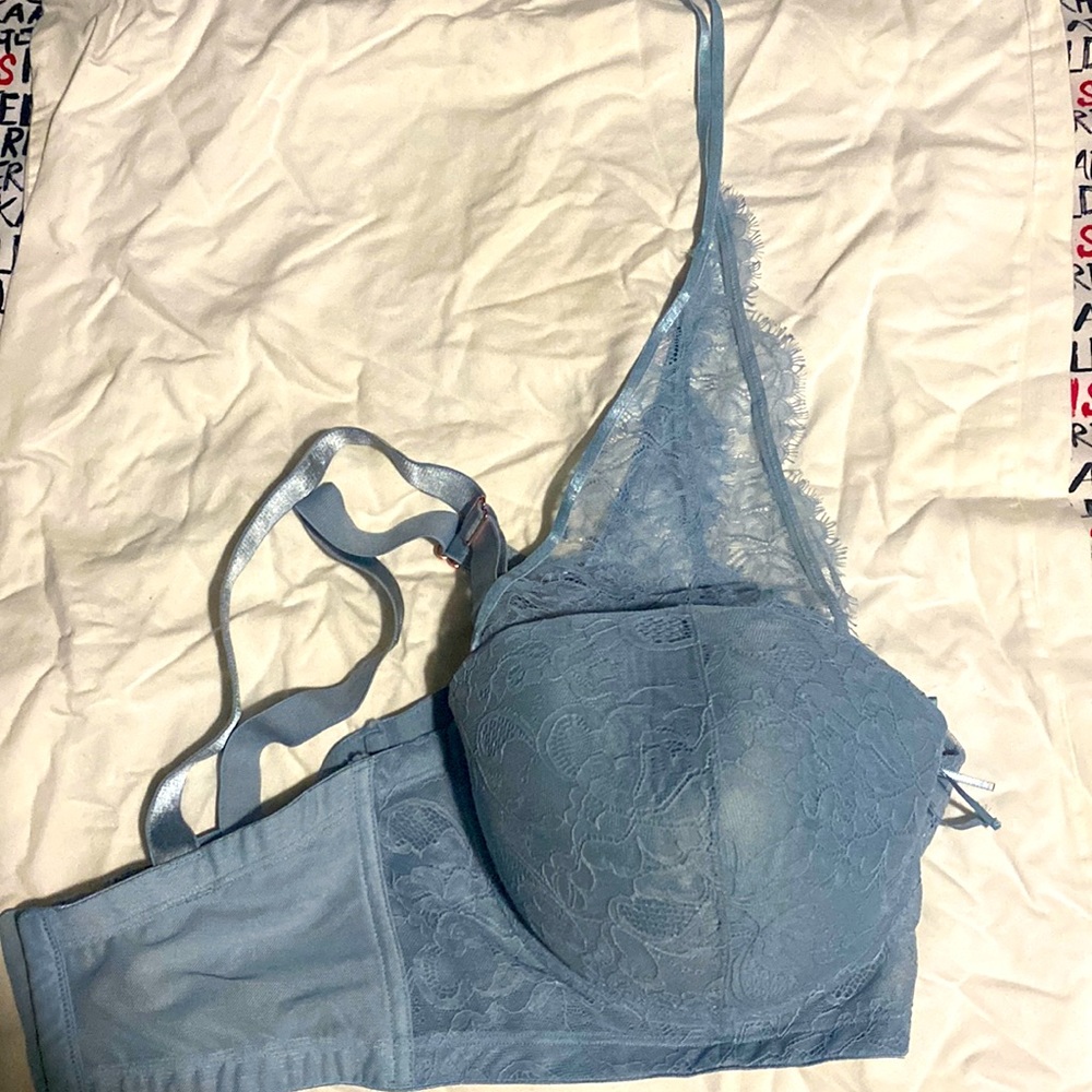 Blue bra